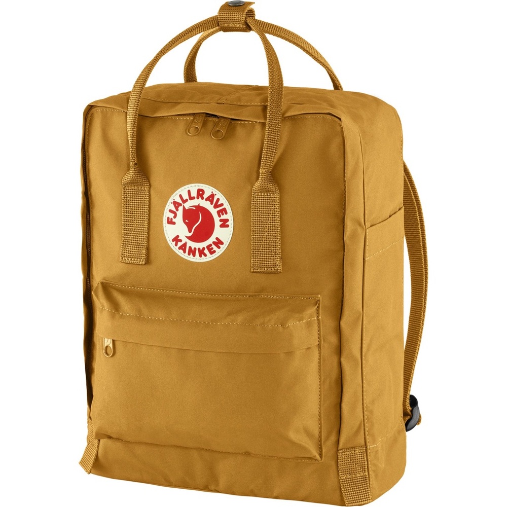 Fjallraven Kanken Mini Backpack Yellow Mustard Classic Everyday Travel Bag